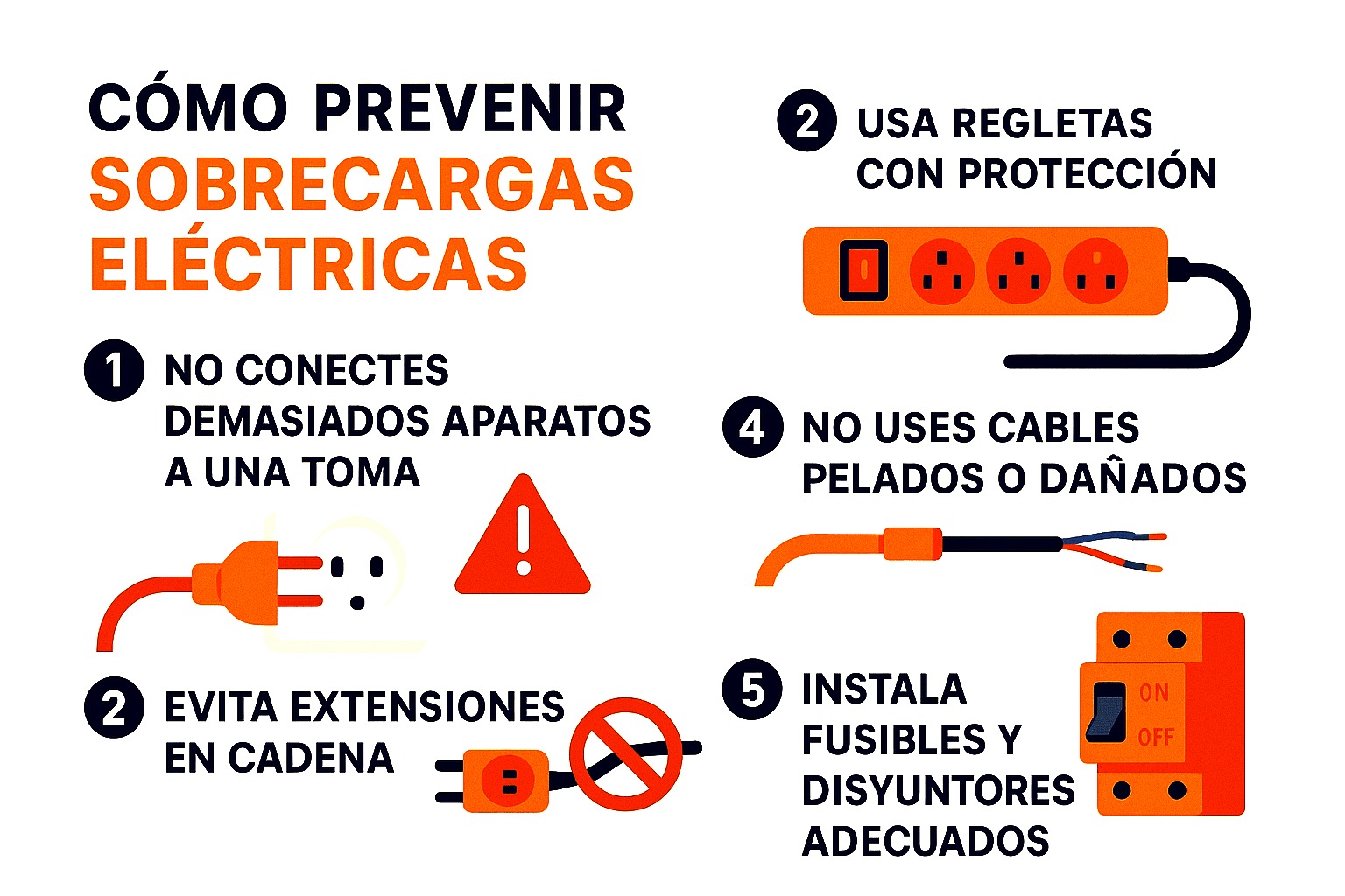 Reparaciones de electricidad urgentes en Azuqueca de Henares